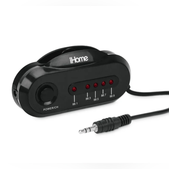 iHome Wireless FM Transmitter for Your Car Any Cell Phone Computer 3.5mm Jack - Picture 3 of 6